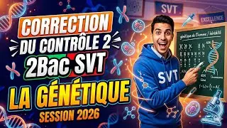 Correction du contr&ocirc;le 2 SVT 2BAC information g&eacute;n&eacute;tique