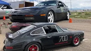 PCA Autocross with a 1987 Porsche 944 Turbo and a 1969 Porsche 911
