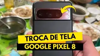 Vale a pena consertar um Pixel 8 com tela quebrada? Fiz o teste! 🤔