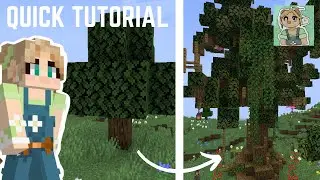 Custom TREES? - Minecraft Tutorials