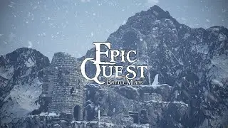 D&D Battlemaps - December Teaser | Animated maps / snow battlemaps for D&D