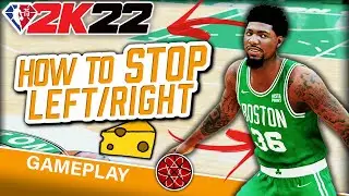 NBA 2K22 How to Stop LEFT RIGHT Cheese : On Ball Defense Tutorial 2K22