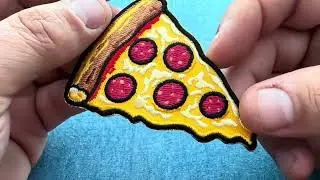 Pizza Embroidered Patch P7485