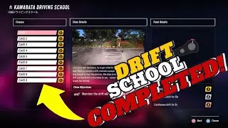 I Completed All Japanese Drift Master Drift School Classes Gold In One GO!, MAX GRAPHICS GAMEPLAY