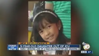 5 Year Old Out of ICU, Family Mourns Loss of 2 Year Old & Grandma