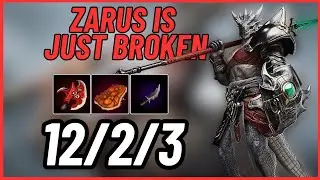 Zarus is SUPER BUSTED WITH THIS BUILD