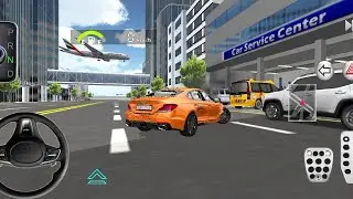 New Orange Mercedes in Auto Repair Shop - 3D Driving Class 2025 - 3D Driving Class Game - Car Game