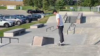 🛹 Perfect Skate Park in GEORGETOWN ONTARIO ... Gellert Community Center skateboarding Scooter Park