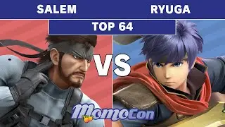 Momocon 2019 Salem (Snake) vs Ryuga (Ike) Top 64 Winners - Smash Ultimate
