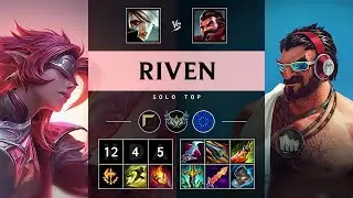 Riven Top vs Graves - EUW Challenger Patch 25.21