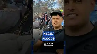 Palestinian man found dead after being swept away by floods in Negev