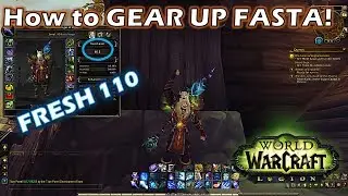 LET'S PLAY WOW LEGION 7.2.5 - GEARING A FRESH 110 [FROST MAGE]