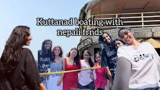 Boating with nepali frnds😍❤️alappuzha |abhyzvlog|#kuttanad 
