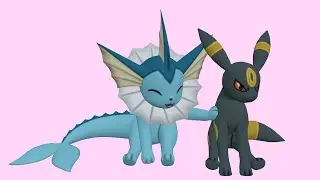 Vaporeon Surprises Umbreon (Comedy animation)