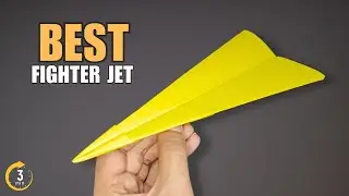 How to Make a Simple Fighter Paper Airplane - Best Paper Planes