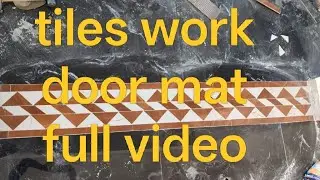Tiles work door mant full video