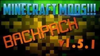 Minecraft Mods: Backpack [1.5.1]