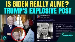 'Biden is a Robot': Trump Pushes Bombshell Claim of Execution, Clone Replacement & Family Conspiracy