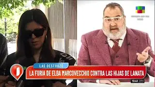 Estalla la guerra entre Elba Marcovecchio y las hijas de Lanata: