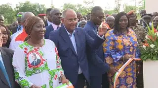 Le Premier Ministre Patrick Achi inaugure le collège de proximité de Kong 2 (Yakasse-Attobrou)