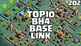 ULTIMATE BH4 TROPHY [defense] Base 2021 Builder Hall 4 Trophy Base Design with Copy Link - COC