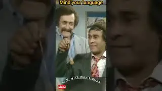 Ali Nadim wants hot water. Mind your language funny scenes.#comedy #funny #english