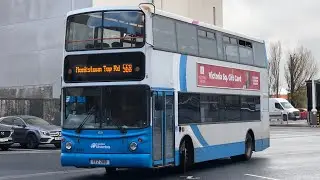 Translink Ulsterbus | ALX400 Volvo B7TL | 2881 (EEZ 2881) | 568a to Kilroot