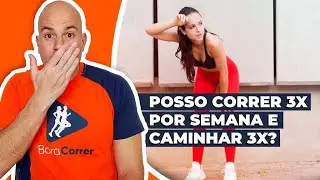 Posso correr 3x por semana e caminhar 3x? | Rodrigo Bicudo