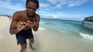 ASMR on the Beach 🏝 (public asmr)