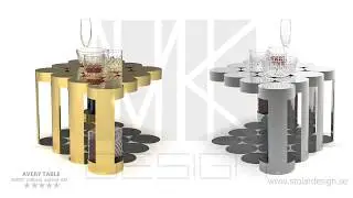 AVERY soffbord rostfritt st&aring;l by M&K DESIGN AB #bord #soffbord #sidobord #coffeetable #designbord