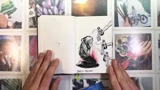 INKTOBER 2017 - Week 1 Drawings!