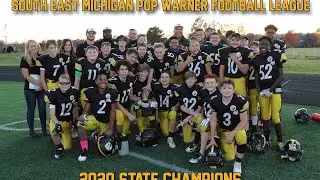 Isaiah Harris 7th Grade Super Bowl Highlights Against Macomb Mustangs