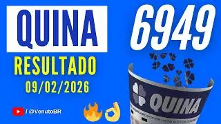 🍀 RESULTADO QUINA 6949