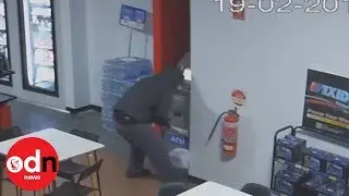 Hilarious video shows ATM thieves failing