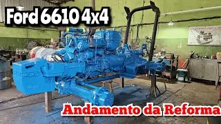 Como Fico A Pintura Do Ford 6610 4x4 Turbo Toledo-pr
