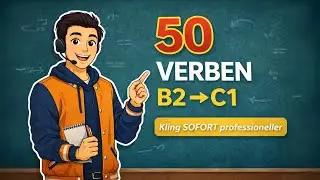 50 Verben, die du JETZT brauchst | B2 ➜ C1