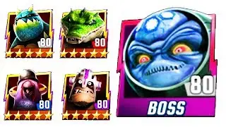 TMNT Legends - All Mutanimals vs Chapter 7 Story Mode BOSS