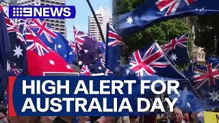 Document calling for violence on Australia Day puts communities on alert | 9 News Australia