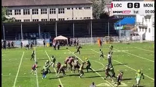 &ldquo;RB&rdquo; Ronaldo Tomasello Game 3 offensive highlight || Romanian Football League