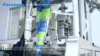 LC-200 sachet packing machine for jam, juice #packaging