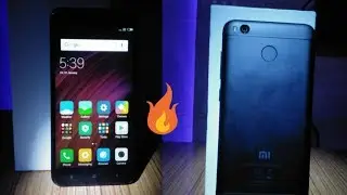 Redmi 4 [Black] Unboxing and Hands on!