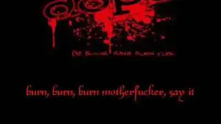 Dope - Die, Boom, Bang, Burn, Fuck with lyrics