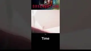 It is time.  | Observation