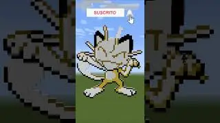 52/150 Meowth #patomv7 #shorts  #pokemon #minecraft  #tcgpocket #pokemoncommunity #artepokemon