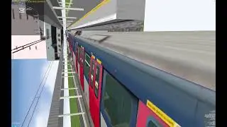 OpenBVE SP1900列車追撞前方列車