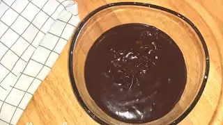 #asmrcocina GLASEADO DE CHOCOLATE PARA COBERTURA | sin nata, sin crema, sin lactosa