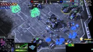 TvZ Scarlett vs MMA -g4 -Waystation - Starcraft 2 HD polski komentarz