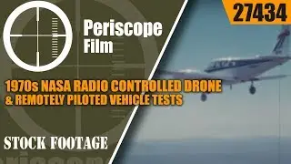 1970s NASA RADIO CONTROLLED DRONE & REMOTELY PILOTED VEHICLE TESTS  27434