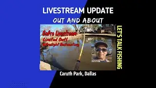 Caruth Park Trout Fishing - Streaming Live from my #GoPro