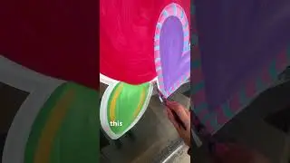 Милое оформление окна! Рисуем пекарню Сьюзи Би 🍪❤️